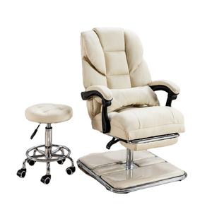 Équipement et mobilier de salon de coiffure antique, chaises de salon de coiffure, chaise de barbier en métal, chaise de barbier en cuir - Product Image 2