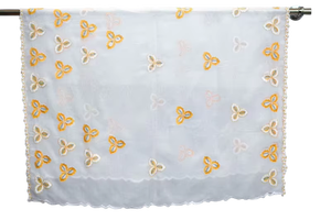 Shawl Durable Breathable Summer Ethnic <b>Scarf</b> Women Wholesale 12pcs African Muslim Chiffon Hijab <b>Gold</b>-Color Floral Rhinestone - Product Image 2