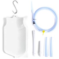 Kit de lavement anal et vaginal en silicone de 2000 ml pour adultes
