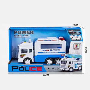 Vente en gros d'enfants voiture à inertie véhicule <span class=keywords><strong>de</strong></span> <span class=keywords><strong>patrouille</strong></span> <span class=keywords><strong>de</strong></span> police électrique modèle <span class=keywords><strong>de</strong></span> camion jouets éducatifs avec histoire <span class=keywords><strong>de</strong></span> musique d'éclairage - Product Image 4