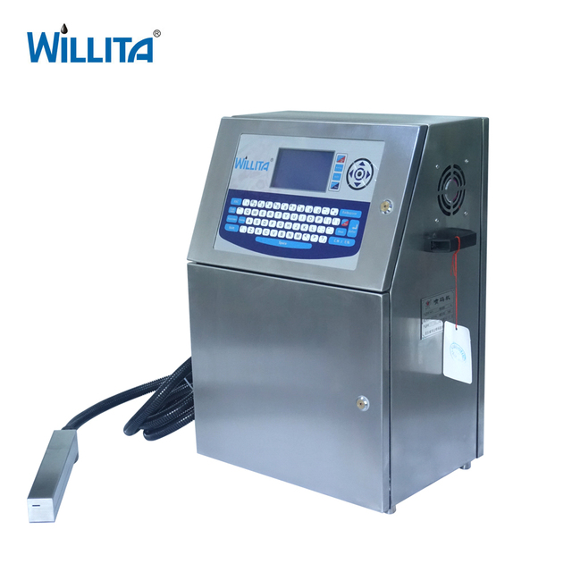 Automatic Industrial Cij Inkjet Printer Online Date Coding Logo Printing Machine for Food Packaging Water Bottle