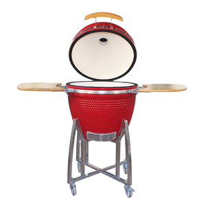 Auplex OEM <span class=keywords><strong>Big</strong></span> Kamado <span class=keywords><strong>Joe</strong></span> 23 29 Pouces Vert Agh Barbqcue Barbecues À Charbon De Bois Fumeur BBQ - Product Image 1