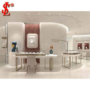 Accesorios de <span class=keywords><strong>collar</strong></span> de oro de moda escaparate de exhibición de joyería de cristal de madera para joyería Diseño de Interiores <span class=keywords><strong>Pandora</strong></span> exhibición de joyería - Product Image 6