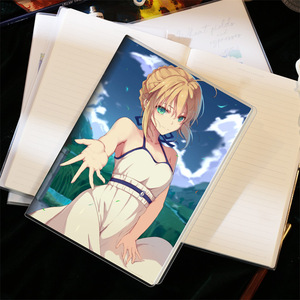 Cuaderno de Anime <span class=keywords><strong>Fate</strong></span> <span class=keywords><strong>Stay</strong></span> <span class=keywords><strong>Night</strong></span> Saber de 13*18CM con Estampado, Papel para Escribir, Manualidades, Cuaderno para la Escuela - Product Image 3