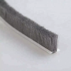 Black / Grey Color PP Yarn UV Resistant High Quality Waterproof Siliconized Sealing <strong>Strip</strong> <strong>Door</strong> <strong>Weather</strong> <strong>Strips</strong> - Product Image 5