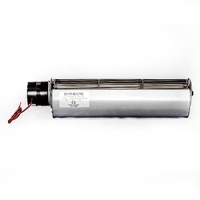 Ventilateur transversal SYMBANG DFG65180-3P pour chauffage de cheminée, en alliage d'aluminium, 24V, 65mm, OEM, 1400 tr/min, certifié CE, garantie 1 an