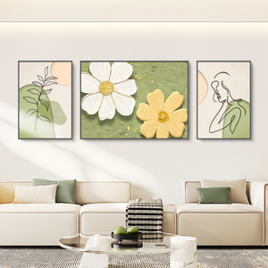 Decoración de pared de lujo a bajo precio de fábrica, impresión HD UV, arte de pared de porcelana, plantas verdes, paisaje, mariposa, porcelana de cristal - Product Image 6