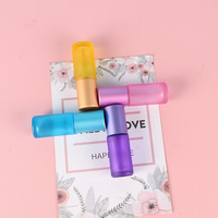 Flacon compte-gouttes LZ Pack 5ml en verre dépoli pour huiles essentielles, avec logo personnalisé et bouchon en aluminium