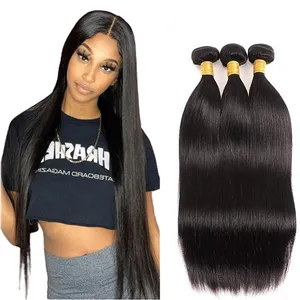 Wholesale Free Sample 100% Human Cuticle Aligned Brazilian Hair, 10a Unprocessed Factory Cheap Remy Virgin Hair from Brazil
