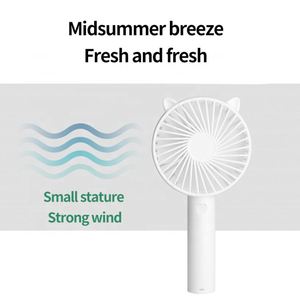 2026 Oem Odm Usb Rechargeable Portable Cute Mini Small <b>Table</b> With Mobile Phone Holders Outdoor Handheld Fan - Product Image 5