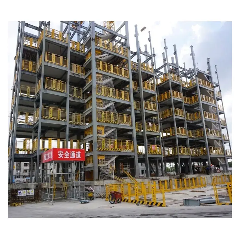 Prefabricated high rise multi residential house apartment prefab metal light steel structure frame building