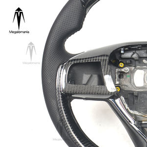 Volant de course en fibre de carbone adapté aux <span class=keywords><strong>Maserati</strong></span> Grecale, Levante, Ghibli, Quattroporte, GranCabrio, GranTurismo - Product Image 2
