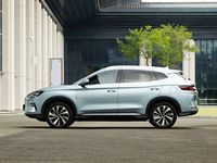 2023 BYD Song Plus Champion voiture électrique d'occasion 605km EV gamme boîte de vitesses automatique sièges en cuir ACC régulateur de vitesse FWD Drive R19