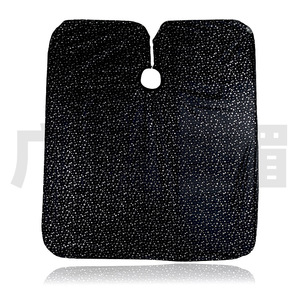 Cape de coiffure noire et blanche à motif étoile en polyester, anti-adhésive, pour salon de coiffure, taille comme indiquée - Product Image 5