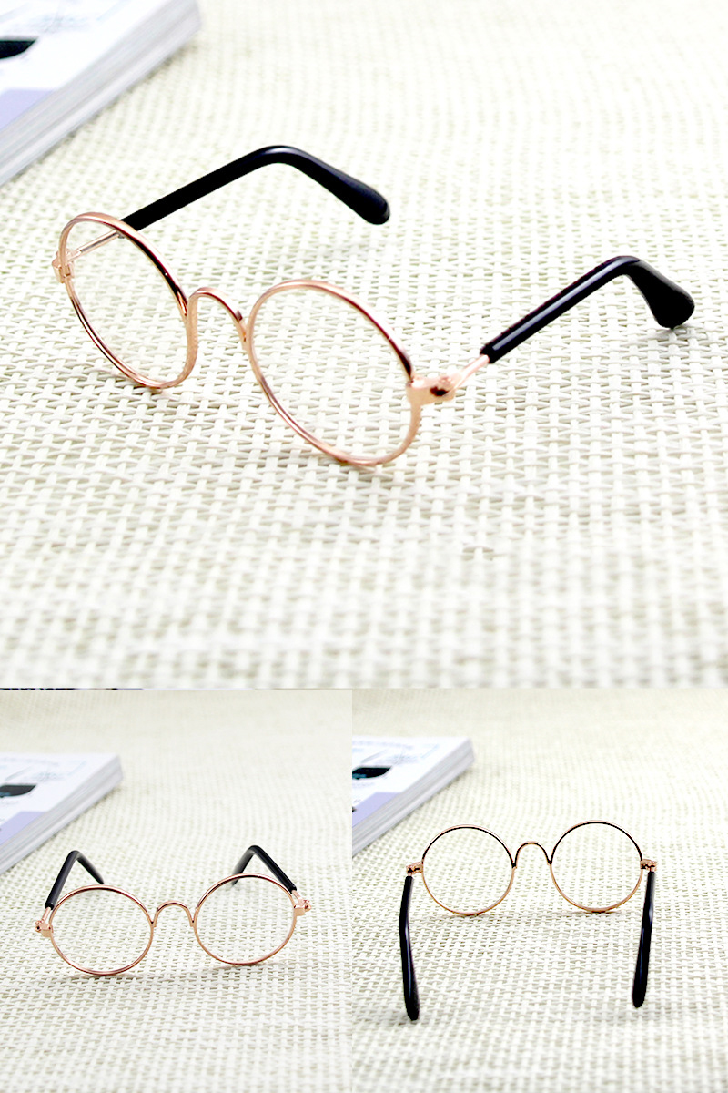 สีทองพร้อมเลนส์ใส