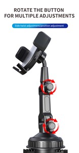 ขายดี CARFU ABS ที่ยึดติดรถยนต์แบบแขนยาว ปรับฐานได้ ปรับขนาดได้ - Product Image 5