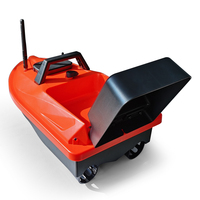 Bateau à appâts RC intelligent Flytec V805 Mini GPS, capacité de charge de 1,5 kg, croisière automatique, portée de 500 m, bateau à appâts RC pour la pêche à la carpe