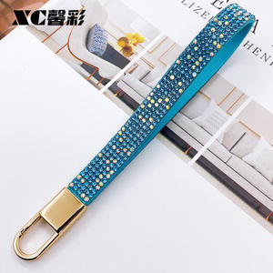 Porte-clés en diamant lumineux, fabrication artisanale, chaîne de téléphone portable, accessoires pour sac à clés de voiture, pendentif porte-clés - Product Image 5