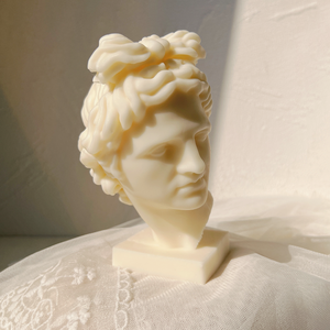 Moldes de Silicona para Estatuas de Busto de Diosa <span class=keywords><strong>Griega</strong></span>, Escultura de Artemisa Diana, Molde de Cera de Dios Romano Apolo, Molde de Vela de Ángel Alado de la Victoria - Product Image 5