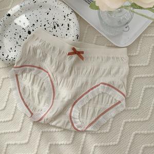 Ropa interior <span class=keywords><strong>de</strong></span> <span class=keywords><strong>encaje</strong></span> Boyshort para mujer Sexy Cheeky Boy Shorts Bragas Soft V-shape Boxers Briefs - Product Image 5