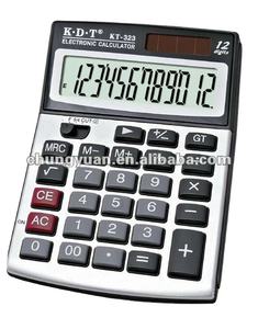 थोक कस्टम डेस्कटॉप डिजिटल इलेक्ट्रॉनिक कैलकुलेटर प्लास्टिक बिजली स्रोत स्कूल और कैलेंडर उपयोग के लिए - Product Image 3