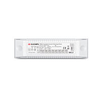 EUCHIPS 220V PWM Dimmable LED Driver 1-10V 10W 12W 15W 20W Courant Constant Sortie Unique LED 0-10V Plastique pour Éclairage LED