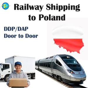 Transporte Ferroviario Puerta a Puerta Más Económico, Agente de Carga, Logística DDP, Transporte de Shenzhen, Shanghái, Tianjin a <span class=keywords><strong>Bialystok</strong></span>, Torun, Polonia - Product Image 1