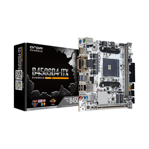 Placa-mãe barata para computador B450SD4-ITX-W 2xDDR4 Soquete Am4 Processador AMD Placa-mãe para jogos - Product Image 1