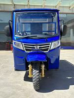 Tricycle à benne ouverte certifié CEE 300cc à essence, moto à 3 roues, trike motorisé à charge lourde, transport agricole 400kg+