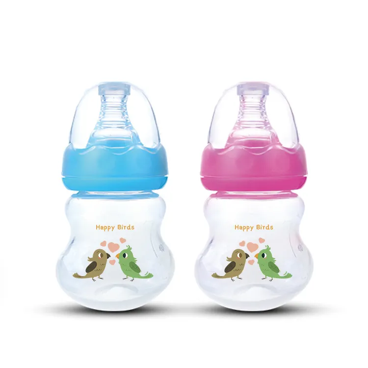 BPA free 60ML baik berlaku standar leher PP botol susu bayi botol terbaik untuk bayi baru lahir