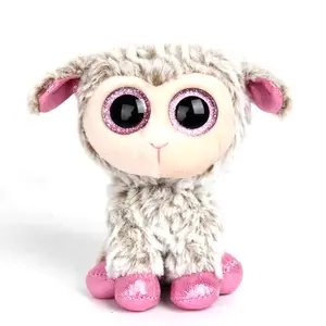 FUTOYS big bright eyes child soft plush stuff sheep Import crane machine lamb toys support oem