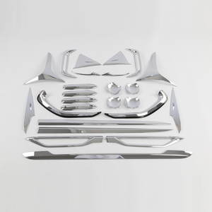 ชุดแต่งโครเมียม ABS สีดำด้านคาร์บอนคุณภาพสูง สำหรับรถยนต์ยาริส ครอส ปี 2020 2021 2022 รุ่นญี่ปุ่น อุปกรณ์ตกแต่งรถยนต์โครเมียม - Product Image 1