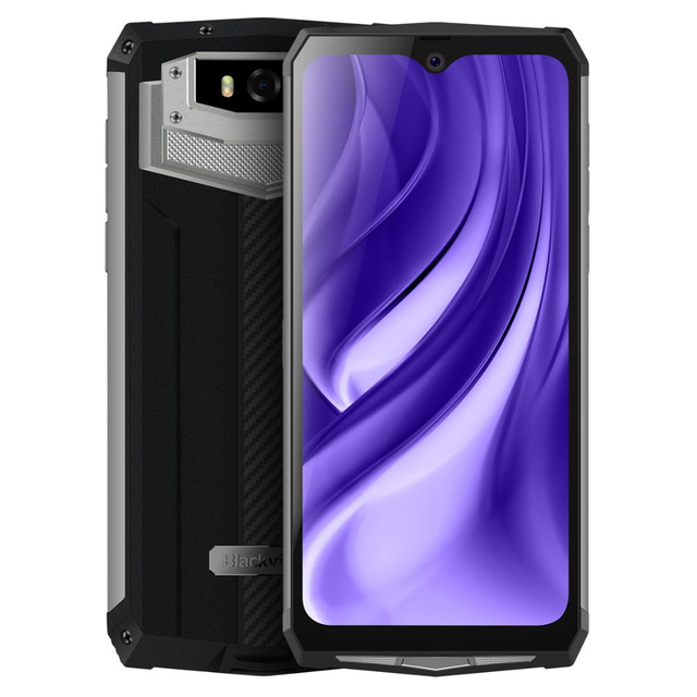 BLACKVIEW BV9100 Unlocked Dual 4G Rugged Smartphone Largest Battery Biggest HD Waterdrop Screen IP68 Waterproof 64GB+4GB