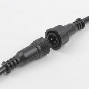 Nhà Máy Trực Tiếp Lớn M19 Không Thấm Nước Cắm 4 Lõi Chiếu Sáng Ngoài Trời Dây Điện Đèn Đường Kết Nối Dây Điện Mở Rộng Dây - Product Image 3