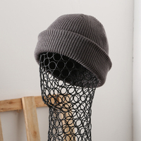 Bonnets d'hiver unisexe personnalisés de créateur pour pêcheur Bonnet en coton à bord brodé de personnages avec logo brodé pour hommes et femmes