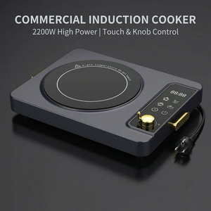 เตาแม่เหล็กไฟฟ้าเชิงพาณิชย์ 3500W สำหรับงานหนัก ความจุขนาดใหญ่ ให้ความร้อนเร็ว เกรดอุตสาหกรรม แบบเว้า พร้อมระบบจ่ายไฟคู่ - Product Image 3