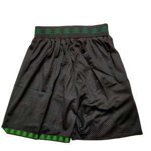 Shorts de basket-ball pour hommes personnalisés, en mesh, coupe ample, design par sublimation, logo, pour le sport - Product Image 4