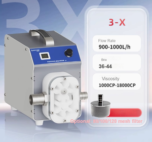 Máquina para Bombear Miel con Filtro, Certificación CE, Acero Inoxidable 304 de Grado Alimenticio, Semiautomática, 0-500L/H, 220V, Fabricante Chino - Product Image 4