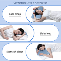 LIANDA P-125 Prix d'usine OEM ODM Oreiller orthopédique ergonomique en mousse à mémoire de forme pour dormir confortable