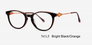 Montature per Occhiali da Vista per Bambini in Acetato alla Moda, Montature in Plastica per Occhiali da Vista - Product Image 5