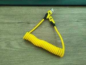 Câble de charge de voiture rétractable 4 en 1 - Câble de données de charge rapide pour Micro-<span class=keywords><strong>USB</strong></span> et Type-C, charge ultra rapide - Product Image 2