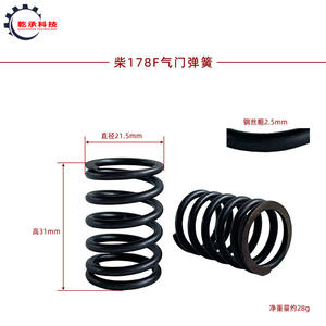 Piezas de Bomba de Agua para Motores Diésel Refrigerados por Aire, Cultivadoras 170F 173F 178F 186F 188 192F, Válvulas y Resortes - Product Image 2