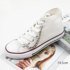 Модная металлическая Серебряная цепочка для обуви - Product Image 5