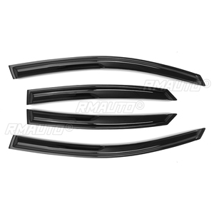 4 deflectores de ventana lateral para coche, visera de ventilación para Hyundai Solaris Ll Sd 2017-2021, protectores contra el viento, sol y lluvia - Product Image 2