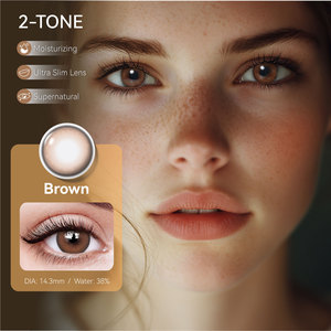Für MIIEMO ein halbes Jahr Verwenden Sie Hema Material Weiche kosmetische Kontaktlinsen Beauty Coloured for Eye Blue Grey - Product Image 1