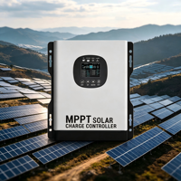 Controlador de Carga Solar Inteligente MPPT 120A/192V con Enfriamiento Activo y Limitación de Corriente para Almacenamiento de Baterías Industriales Fuera de la Red