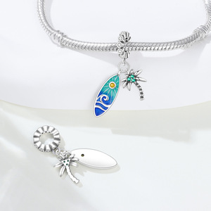 Este diseño de árbol de coco surfista es único (accesorio DIY, regalo creativo, adecuado tanto para hombres como para mujeres) - Product Image 5