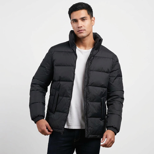 Veste matelassée chaude et isolante en duvet, vente en gros d'usine, pour hommes et femmes - Product Image 1