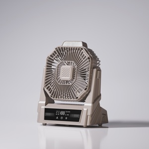 NUEVO al aire libre mini abanicos recargables portatil ventilador de mesa carpa camping ventilador de techo con luz LED - Product Image 1