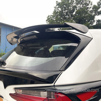 Pour 15-20 Lexus NX Spoiler Nx200 Nx300 Spoiler arrière Diffuseur de toit noir